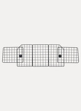 Rabbitgoo Triple Folding Adjustable Dog Car Barrier - Black