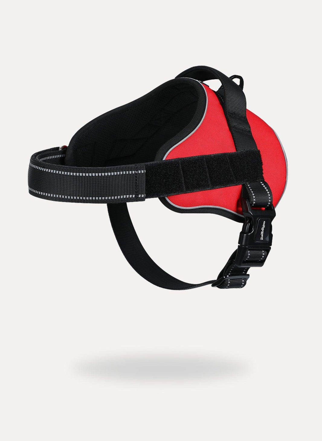 Easy Walk Dog Harness with One Easy-Fit Buckle - Red