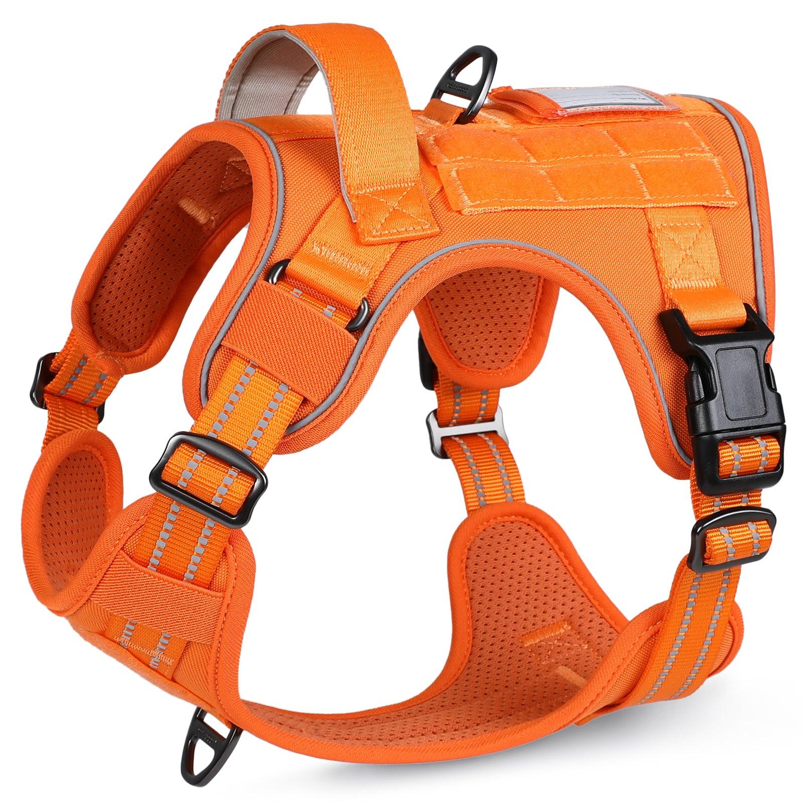 Colorful Escape Proof Tactical Dog Vest Harness