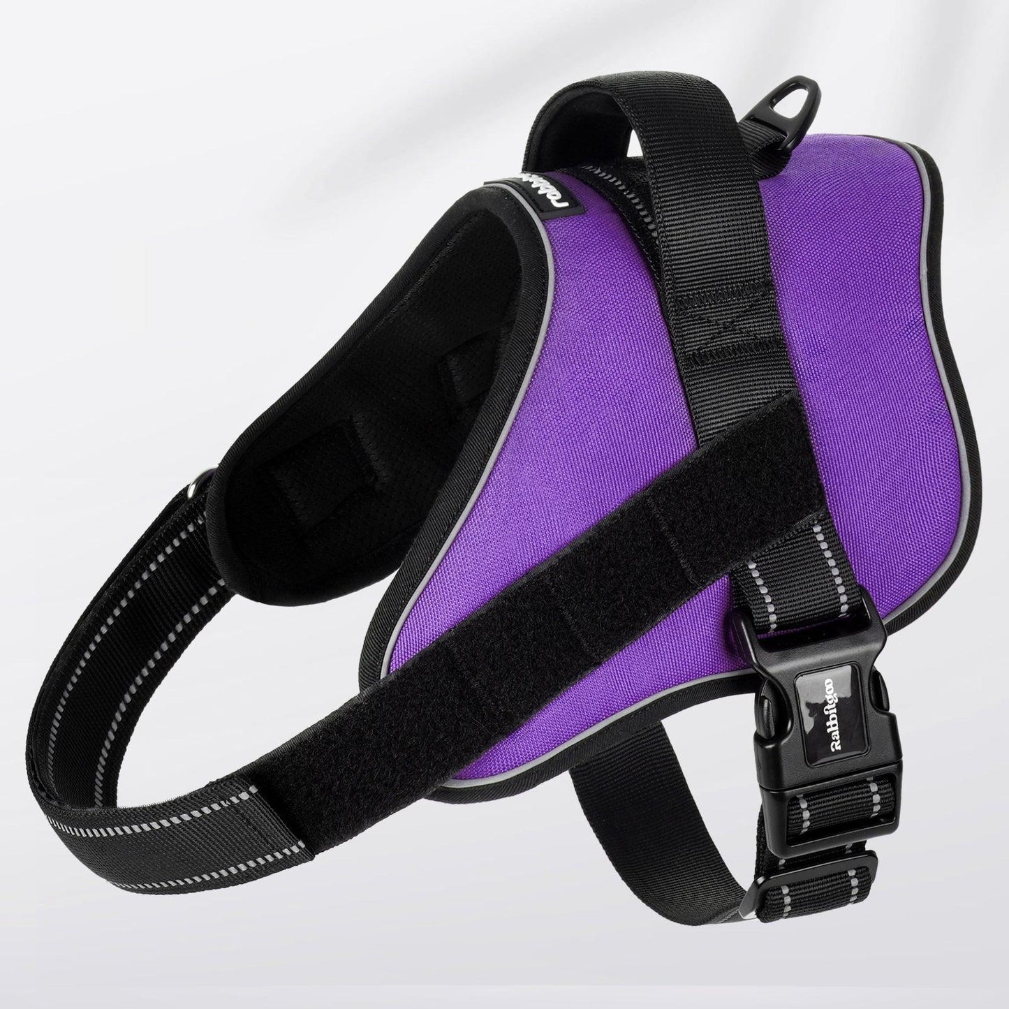 Easy Walk Dog Harness with One Easy-Fit Buckle - Purple 