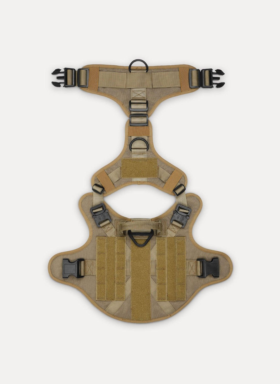 Mega Tactical Dog Harness with Handle - Tan 