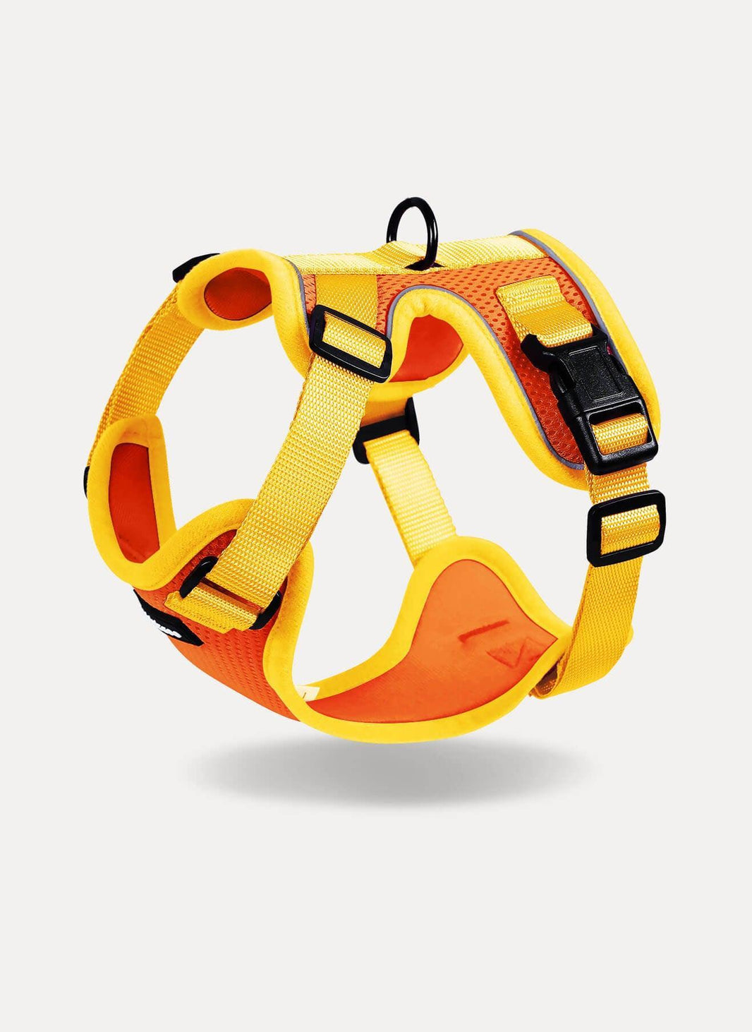 Rabbitgoo Fusion Adjustable cat harness and leash set - Orange & Yellow 