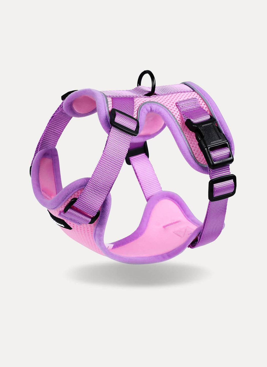 Rabbitgoo Fusion Adjustable cat harness and leash set - Pink & Purple 