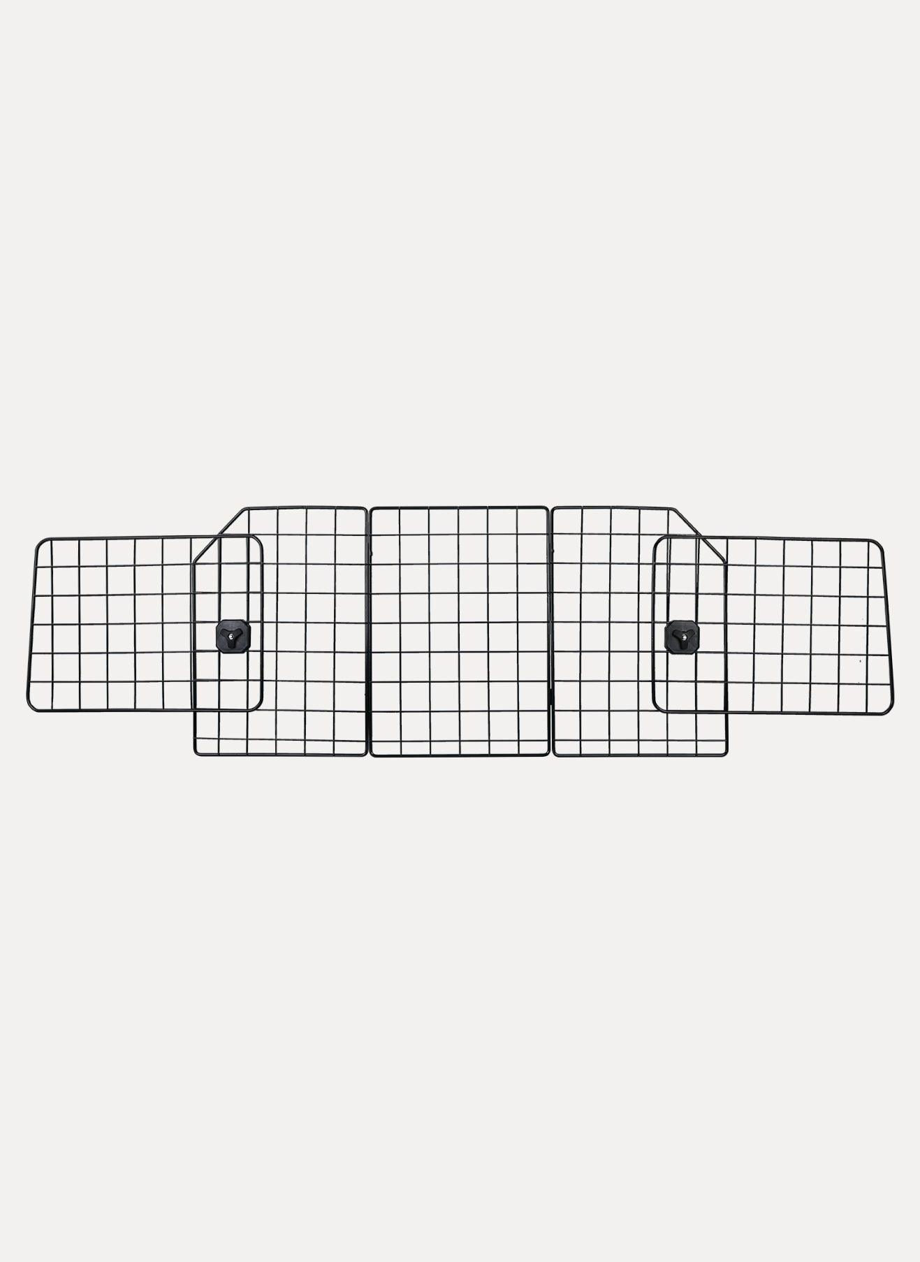 Rabbitgoo Triple Folding Dog Car Barrier - Black