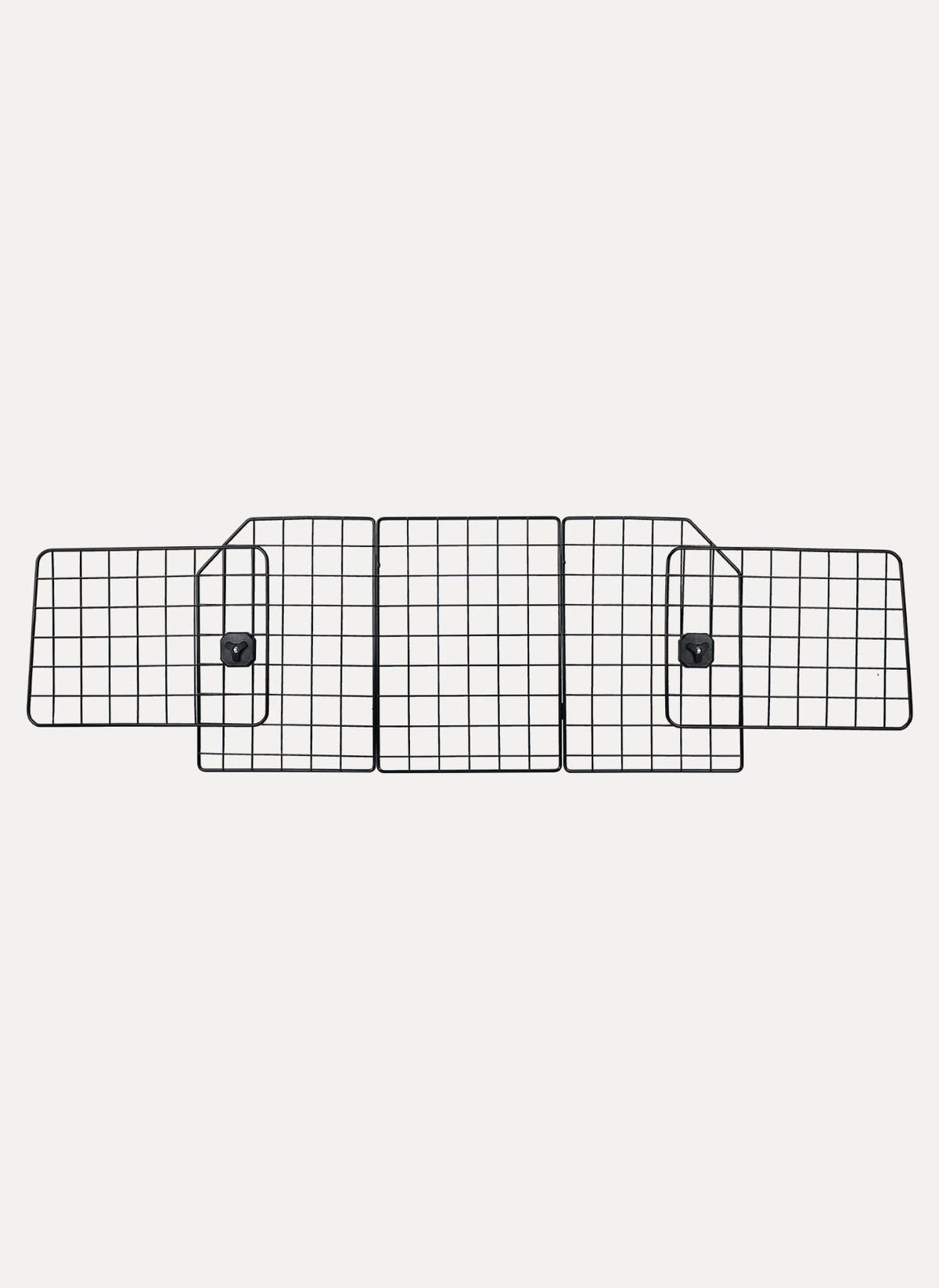 Rabbitgoo Triple Folding Dog Car Barrier - Black