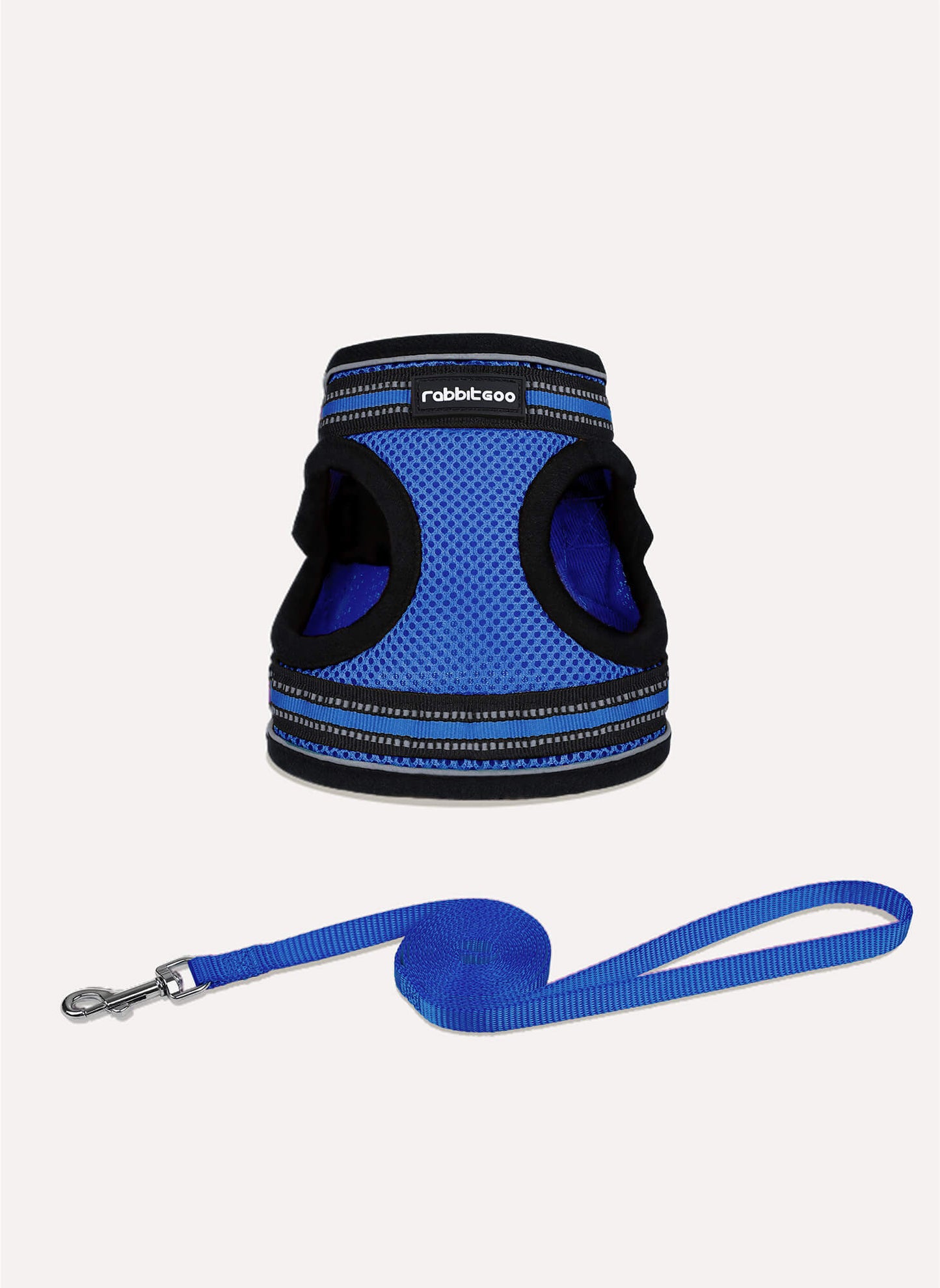 Rabbitgoo Escape Proof Cat Harness and Leash Set, with Reflective Strip