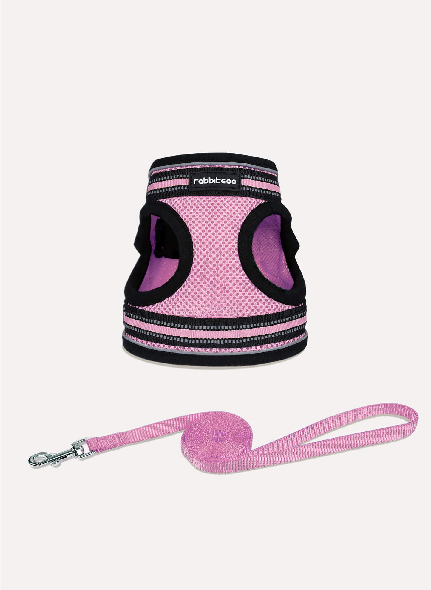 Rabbitgoo Escape Proof Cat Harness and Leash Set, with Reflective Strip