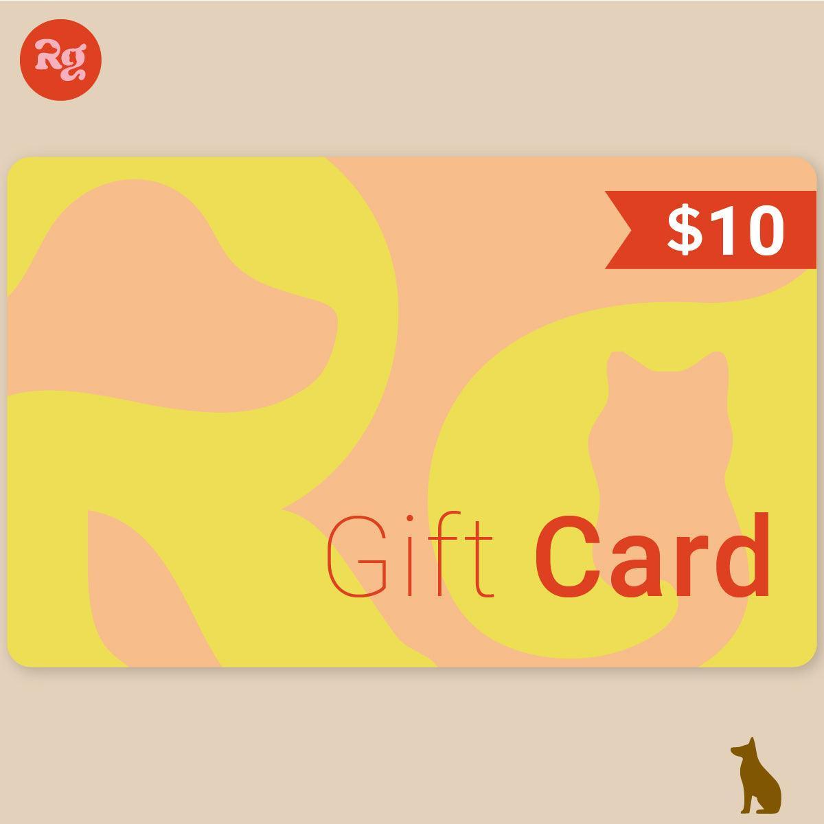 Rabbitgoo gift card - $10.00