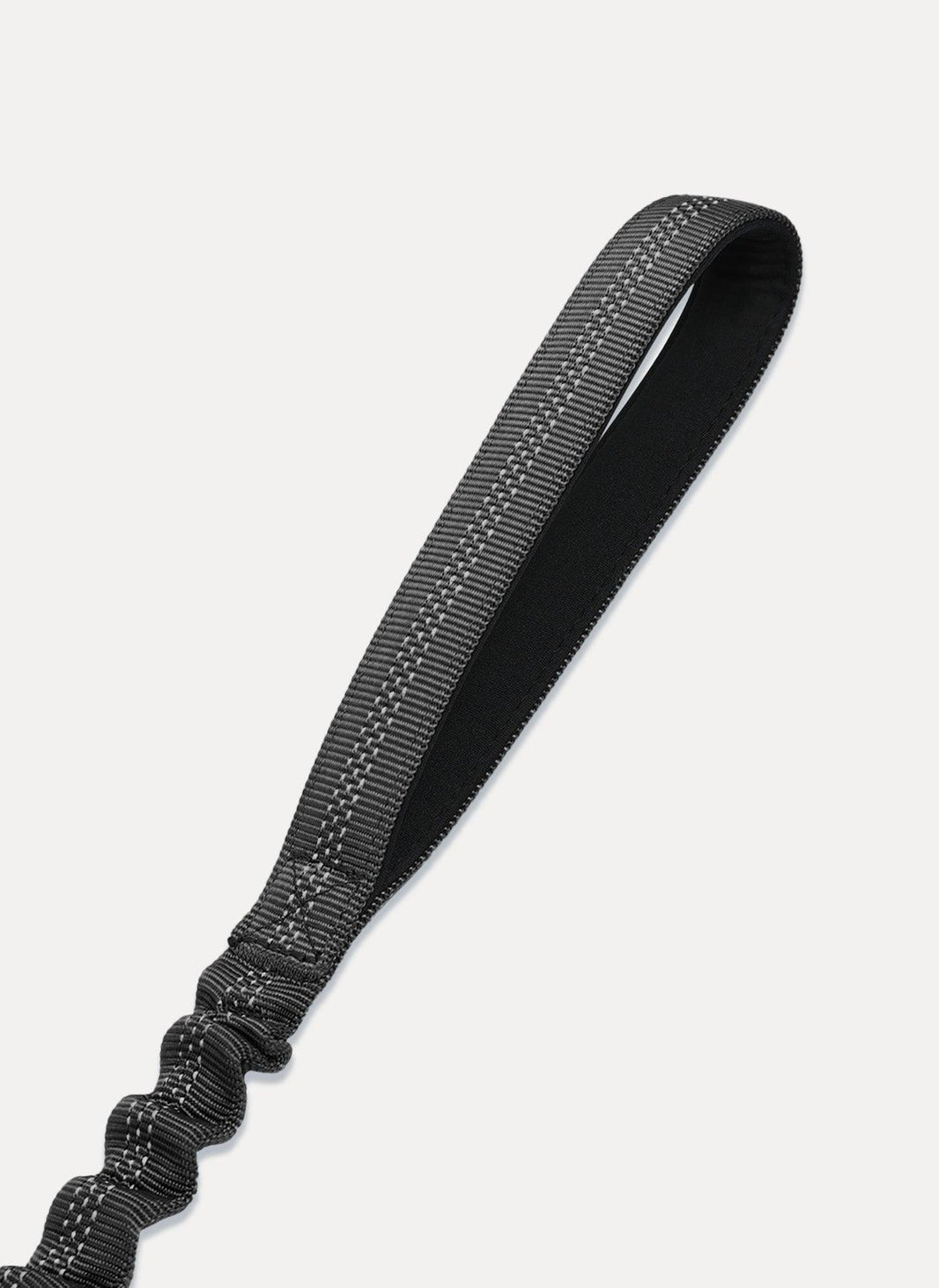 Rabbitgoo Dog Leash with 2 Padded Traffic Control Handles - Black