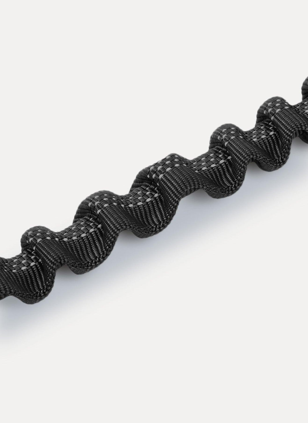 Rabbitgoo Dog Leash with 2 Padded Traffic Control Handles - Black