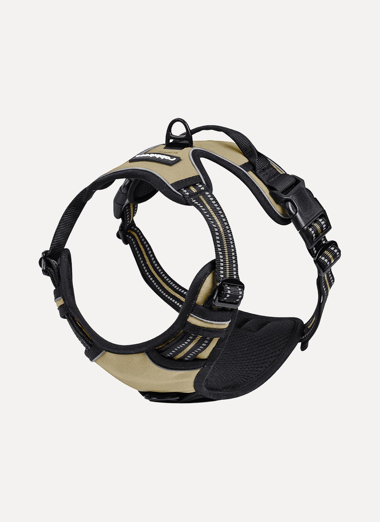 Rabbitgoo No Pull Dog Harness - Beige 