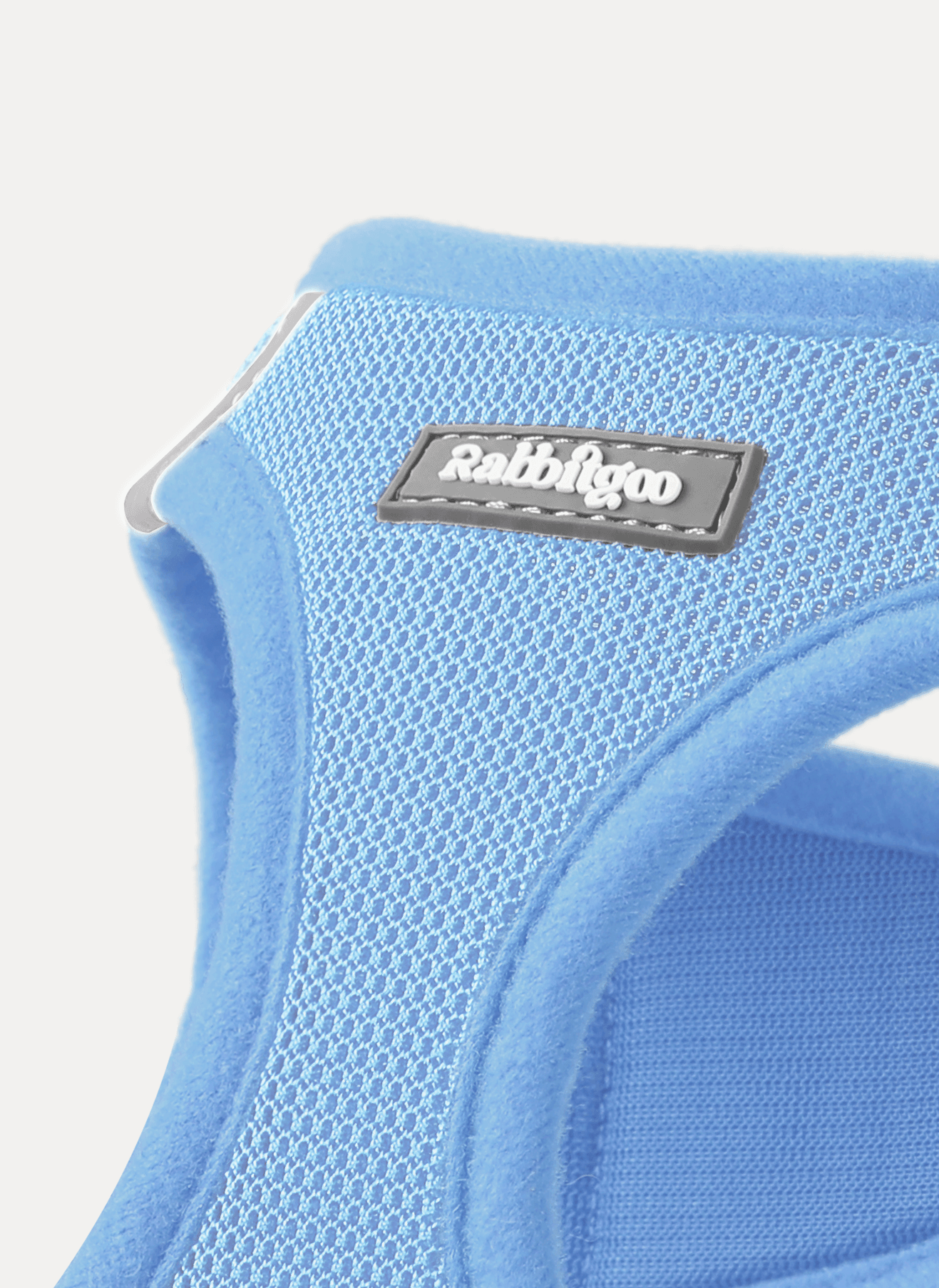 small dog harness - blue