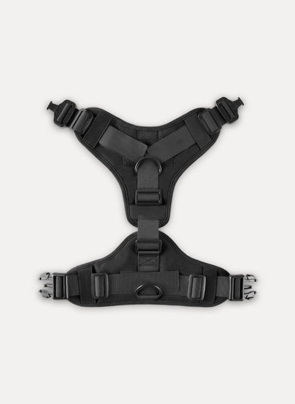 Tactical Dog Harness Vest with Handle - Black 